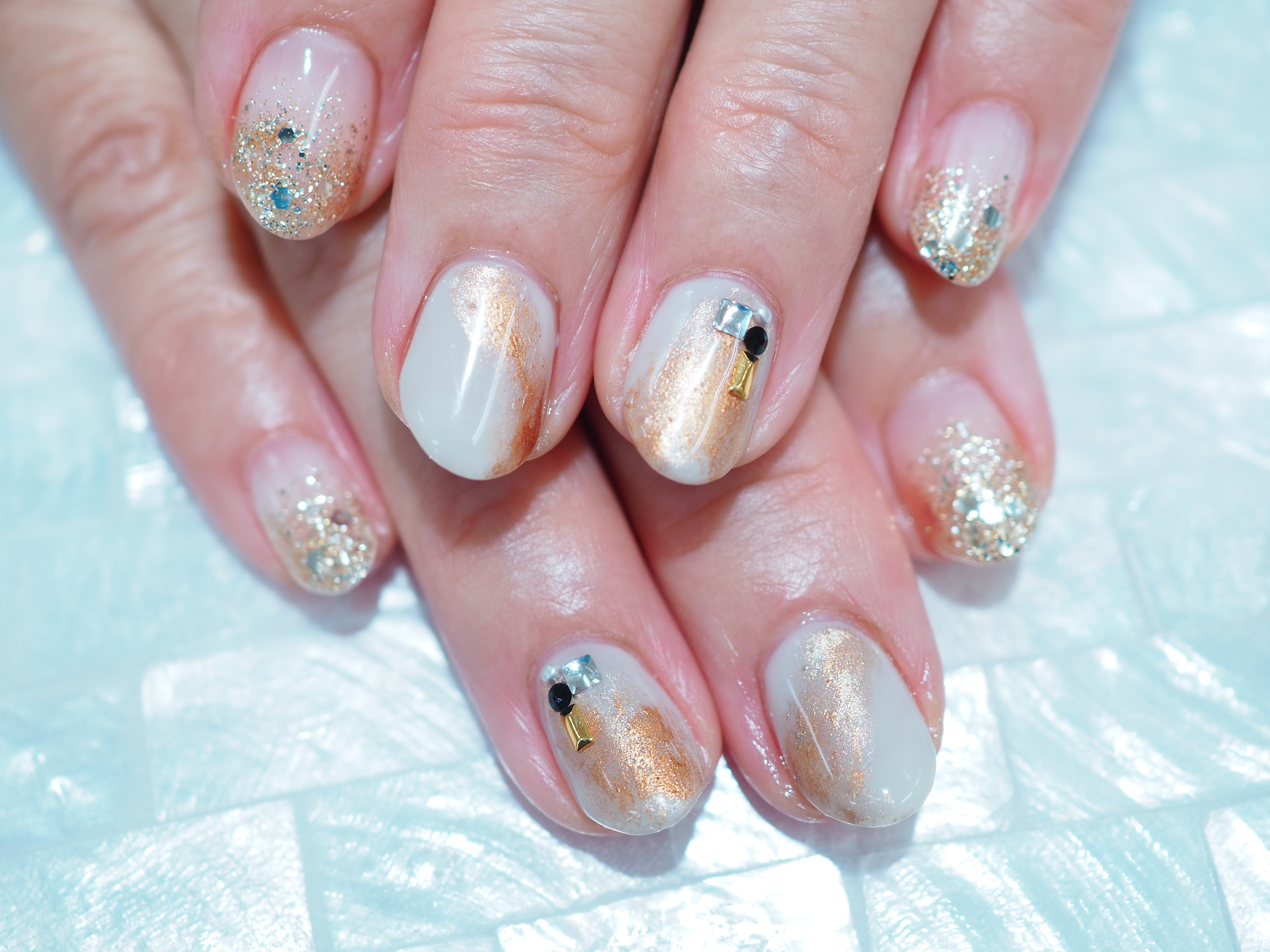 Watercolor nail☆