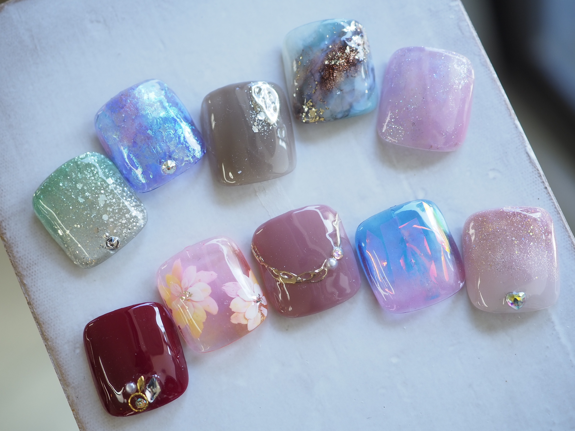 4月の定額デザインとフットメニューご紹介⭐︎