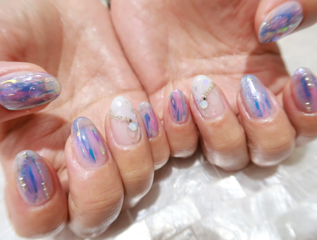 梅雨先取りネイル ネイルサロンnails Qoo