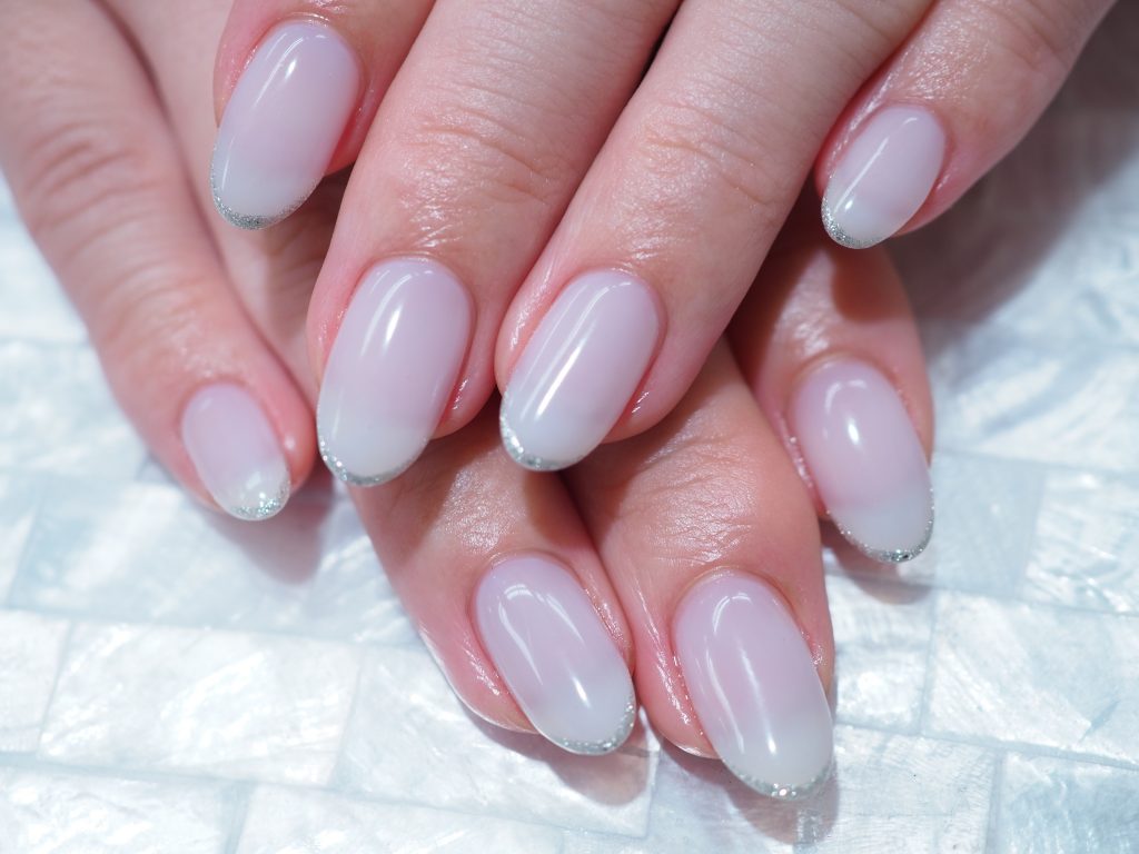 冬のパープルネイル ネイルサロンnails Qoo